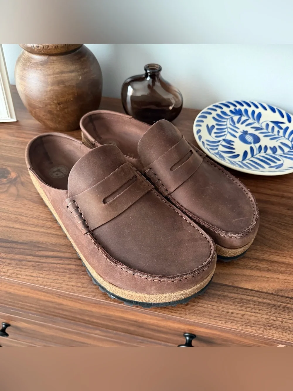 Birkenstock Naples Oiled Leather Men's Size 12 (EU 45)
